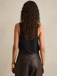 Reiss Ruby Silk Blend Front Vest Top