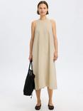 SELECTED FEMME Johanna Stripe Sleeveless Dress, Birchx