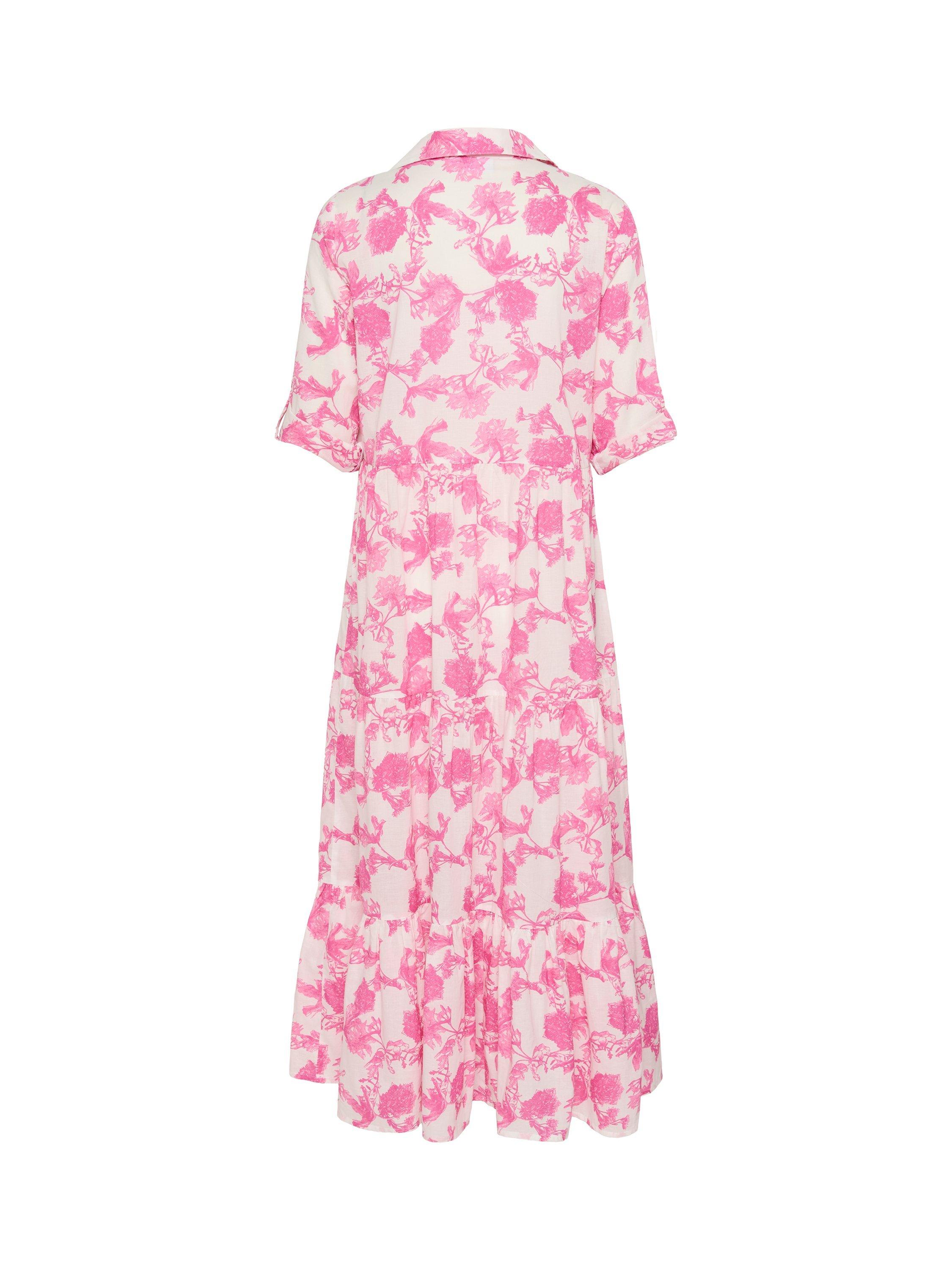 Product image 4 of 4, which shows Saint Tropez Zus Floral Maxi Dress, Pink/White, XS