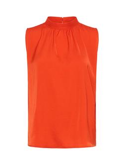 Saint Tropez Aileen High Neck Sleeveless Top, Orange