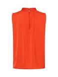 Saint Tropez Aileen High Neck Sleeveless Top, Orange