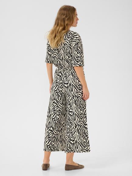 KAFFE Ivanna Graphic Jumpsuit, Multi - view 2, Multi