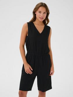 KAFFE Milia Playsuit, Black