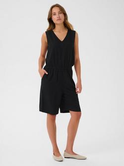 KAFFE Milia Playsuit - view 2, Black