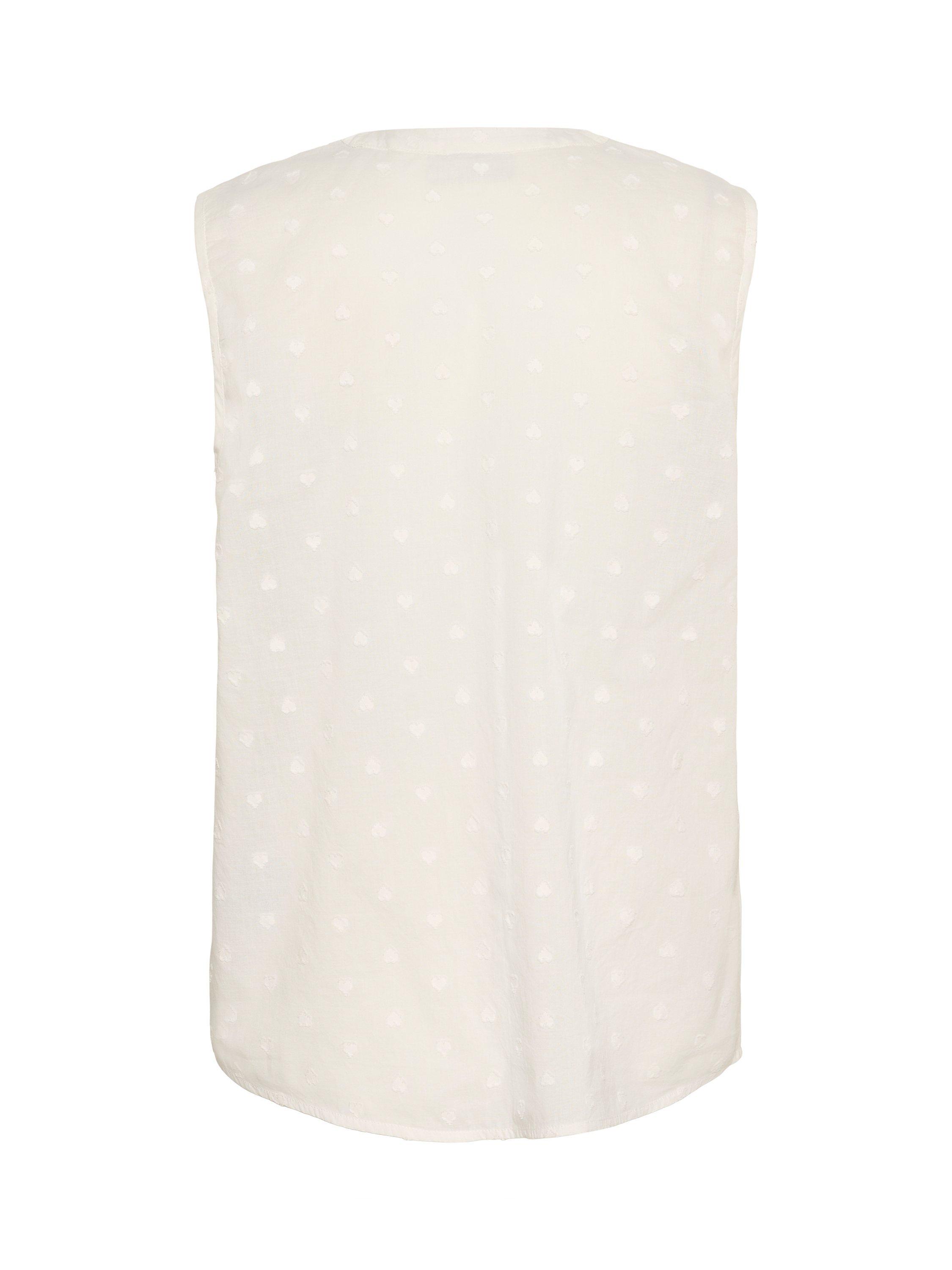 Product image 5 of 5, which shows KAFFE Jolia Sleeveless Top, Chalk, 8