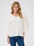 KAFFE Tyra Broderie Anglaise Top