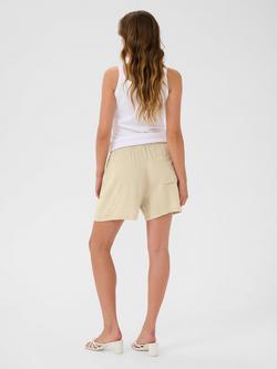 KAFFE KAmilia Elasticated Shorts, Feather Grey - view 2, Feather Grey