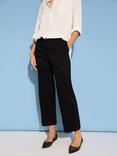 Baukjen Taylor Organic Cotton Rich Trousers, Caviar Black