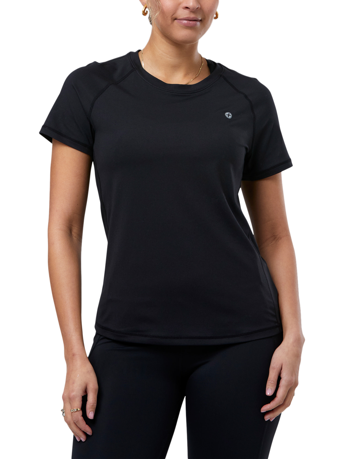Product image 1 of 7, which shows Gym+Coffee Relentless T-Shirt, Black, XS
