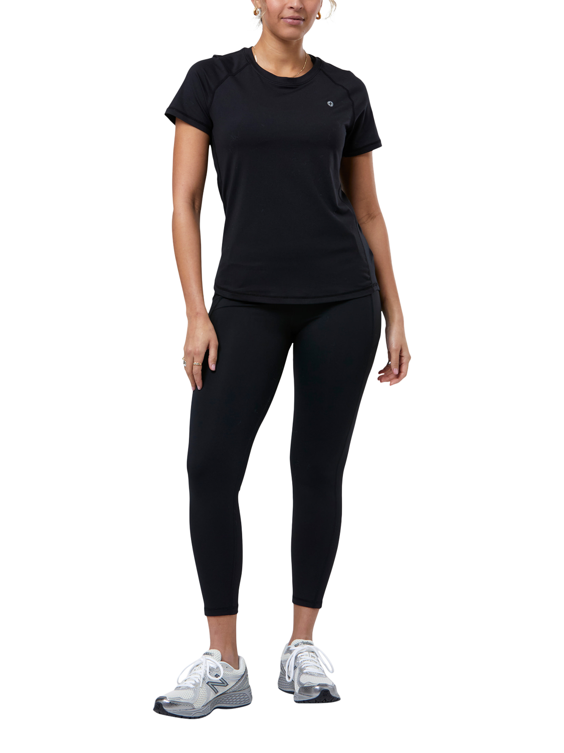 Product image 2 of 7, which shows Gym+Coffee Relentless T-Shirt, Black, XS