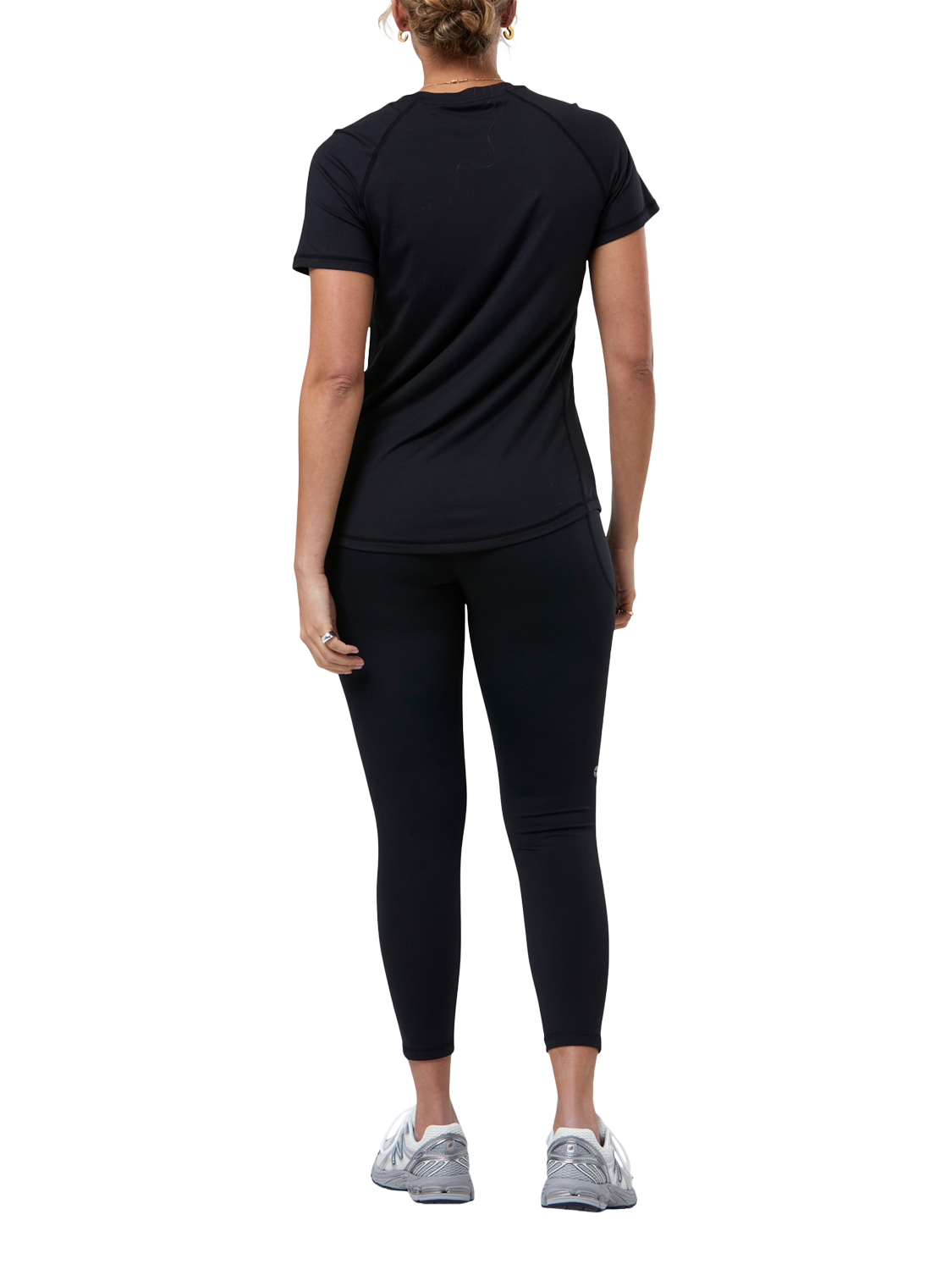 Product image 3 of 7, which shows Gym+Coffee Relentless T-Shirt, Black, XS