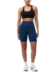 Gym+Coffee Relentless 8" Bike Shorts, Obsidian