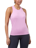 Gym+Coffee Relentless Racerback Vest, Cotton Candy