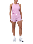 Gym+Coffee Relentless Racerback Vest, Cotton Candy