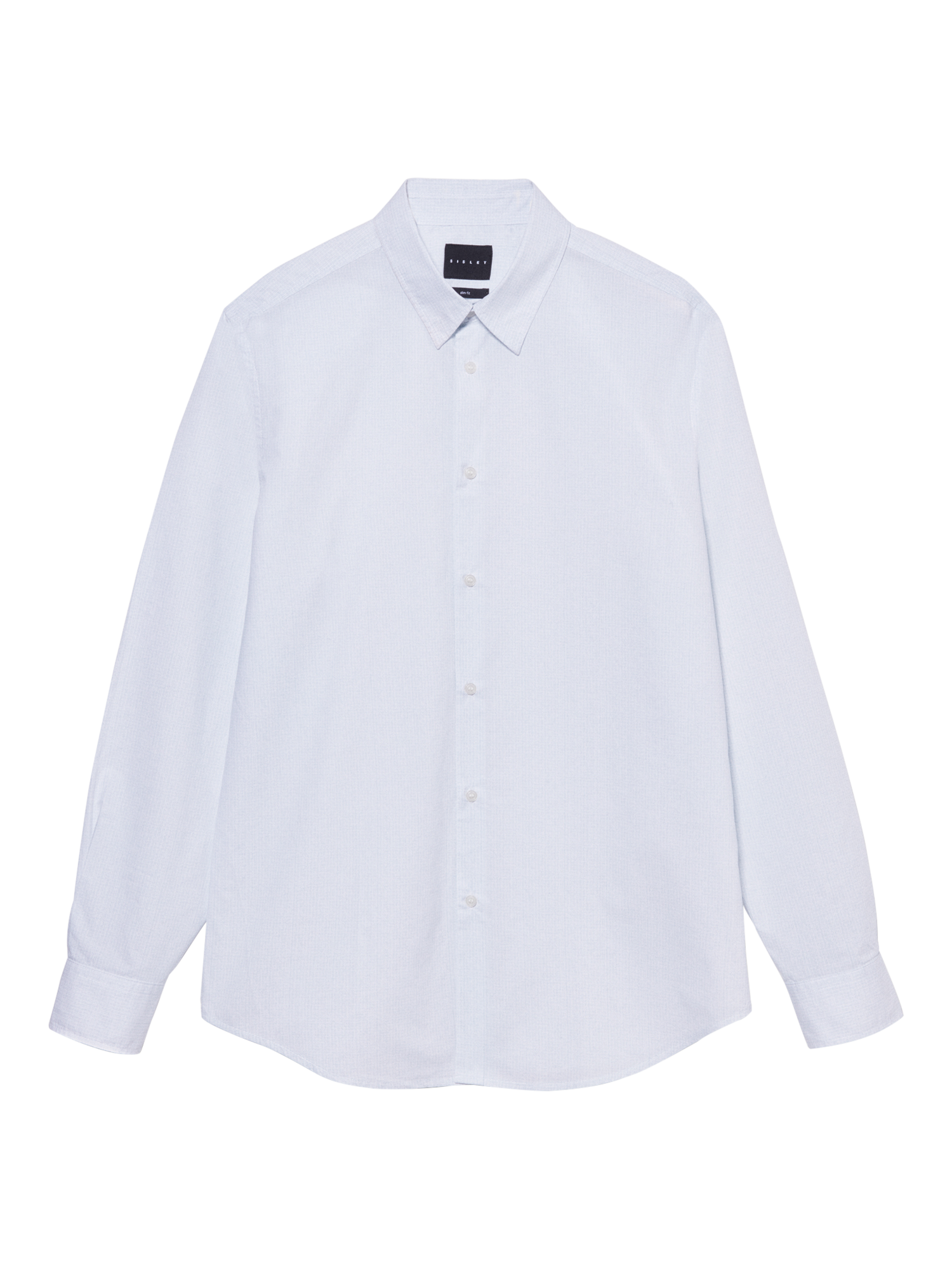 Product image 5 of 5, which shows SISLEY Cotton Slim Fit Tailored Shirt, White, 15.5