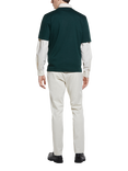 SISLEY Regular Fit Cotton T-Shirt, Dark Green