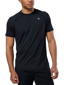 Gym+Coffee Relentless T-Shirt, Black