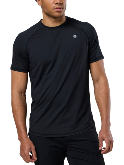 Gym+Coffee Relentless T-Shirt, Black