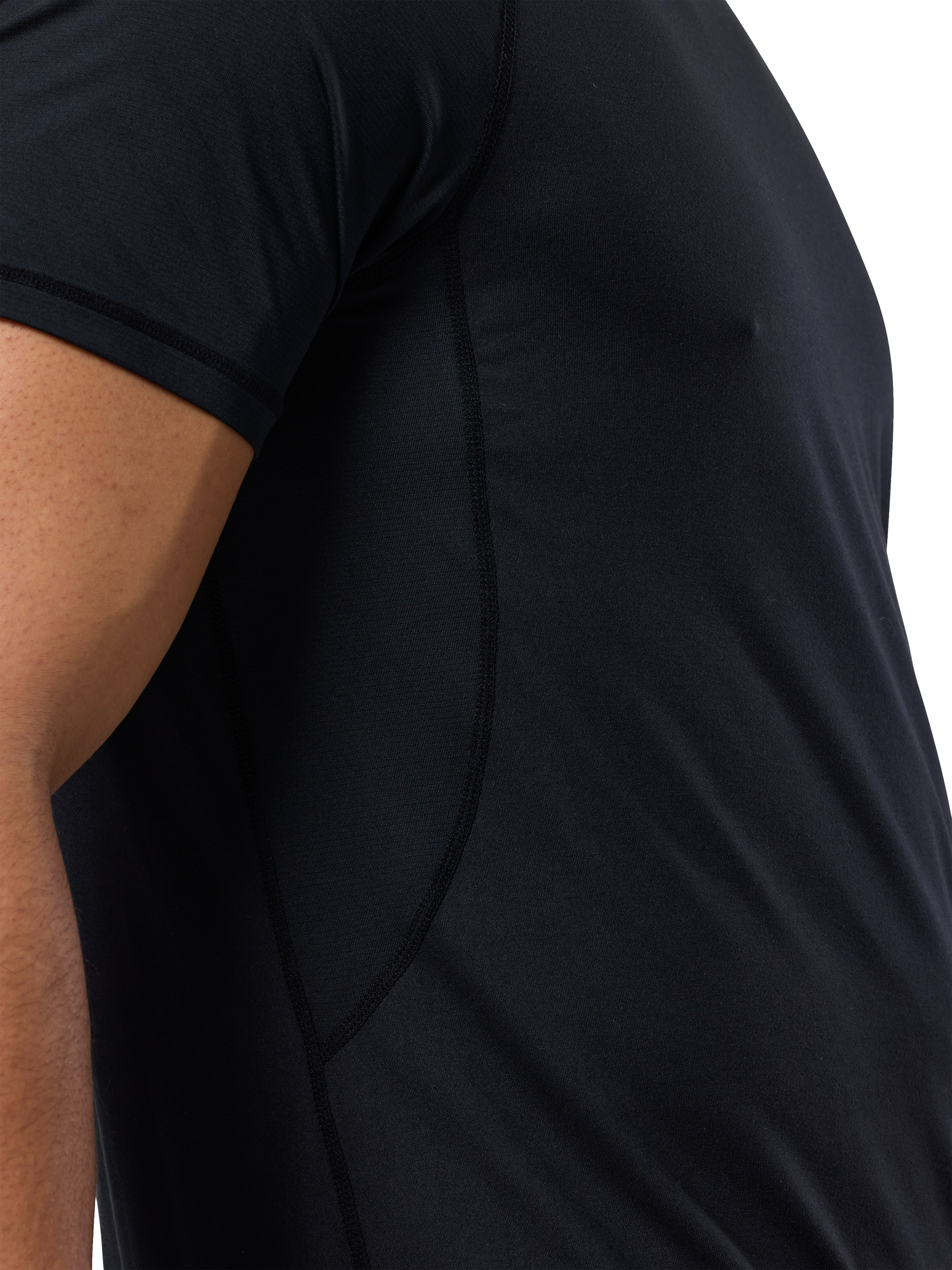 Product image 7 of 7, which shows Gym+Coffee Relentless T-Shirt, Black, S