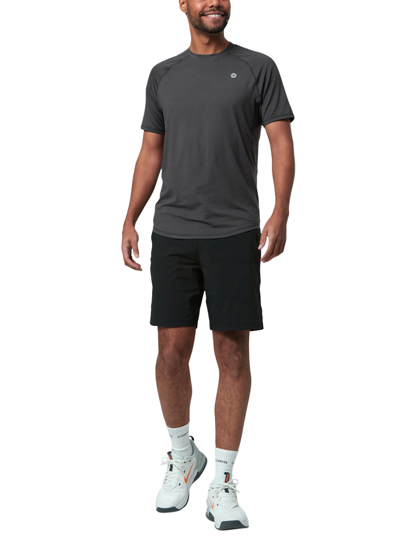 Product image 2 of 5, which shows Gym+Coffee Relentless Shorts, Black, S