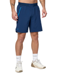 Gym+Coffee Relentless Shorts, Petrol Blue