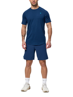 Gym+Coffee Relentless Shorts, Petrol Blue - view 2, Petrol Blue