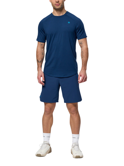 Gym+Coffee Relentless Shorts, Petrol Blue - view 2, Petrol Blue