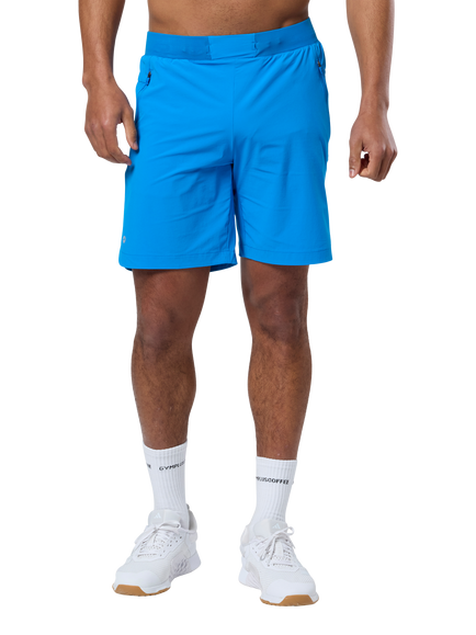 Gym+Coffee Relentless Shorts, Sky Blue, Sky Blue
