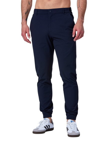 Gym+Coffee Game Changer Slim Fit Trousers, Obsidian, Obsidian