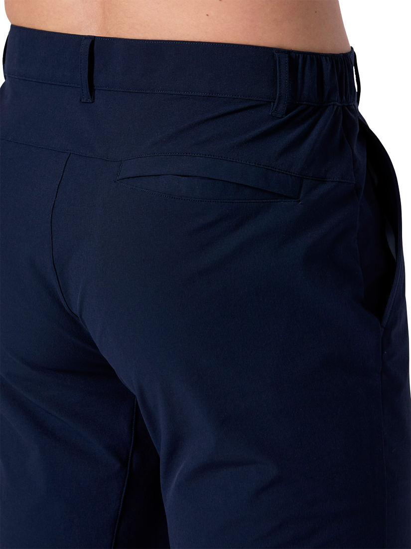 Product image 5 of 8, which shows Gym+Coffee Game Changer Slim Fit Trousers, Obsidian, S