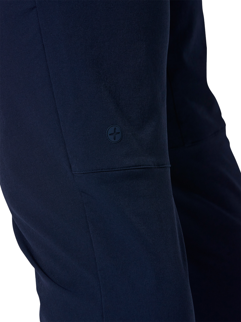 Product image 6 of 8, which shows Gym+Coffee Game Changer Slim Fit Trousers, Obsidian, S