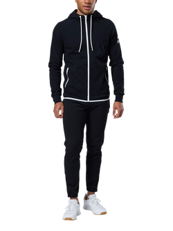 Gym+Coffee Chill Full Zip Hoodie - view 2, Black