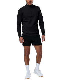 Gym+Coffee Chill Half Zip Top - view 2, Black