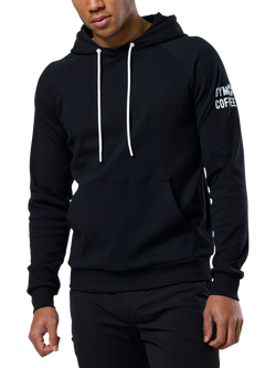 Gym+Coffee Chill Hoodie, Black