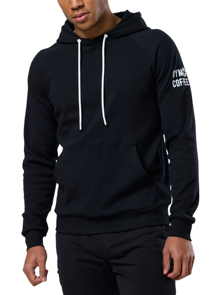 Gym+Coffee Chill Hoodie, Black