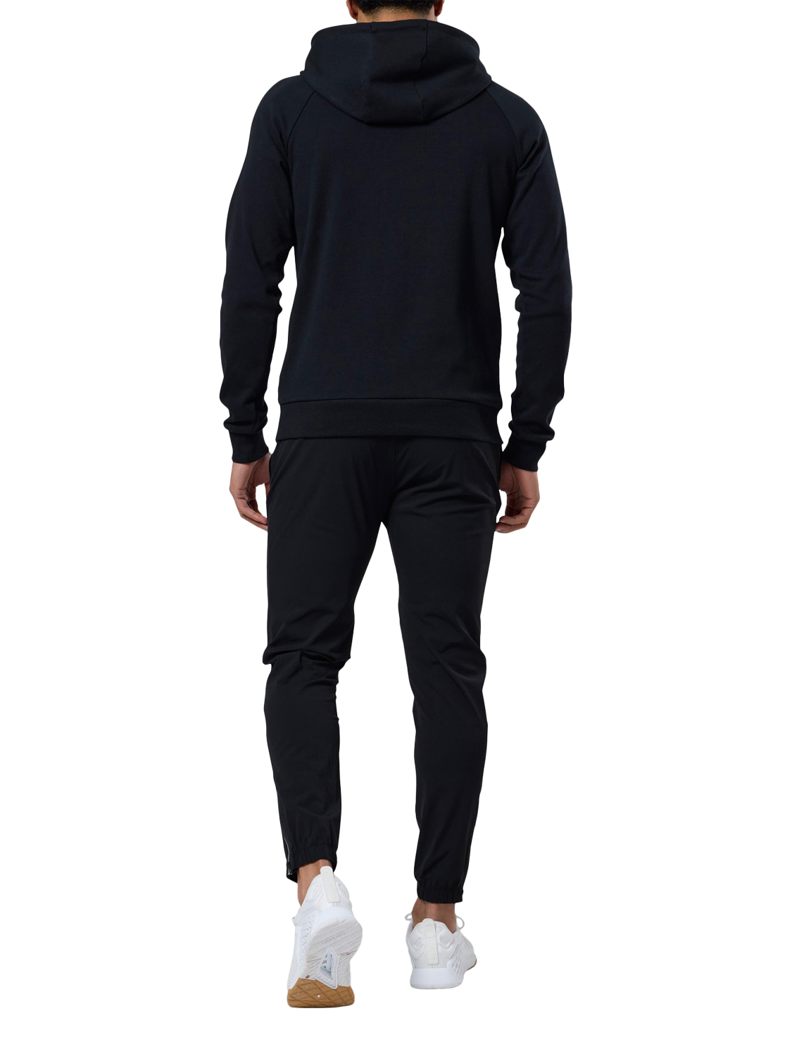 Product image 3 of 6, which shows Gym+Coffee Chill Hoodie, Black, S