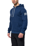 Gym+Coffee Chill Hoodie, Petrol Blue