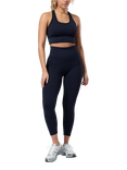 Gym+Coffee Lotus 7/8 Leggings, Black
