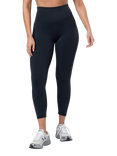 Gym+Coffee Soft Motion 7/8 Stretch Leggings, Black