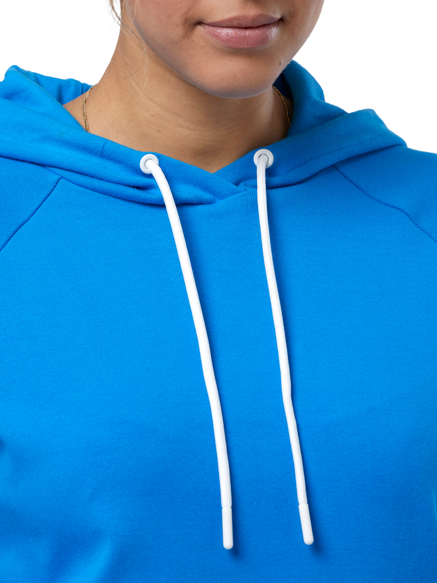 Product image 5 of 6, which shows Gym+Coffee Chill Hoodie, Sky Blue, XS