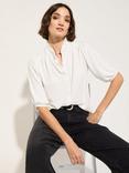 Baukjen Janey Short Sleeve Top, Pure White
