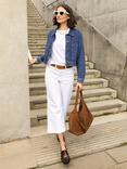 Baukjen Jena Organic Cotton Rich Jeans, Soft White