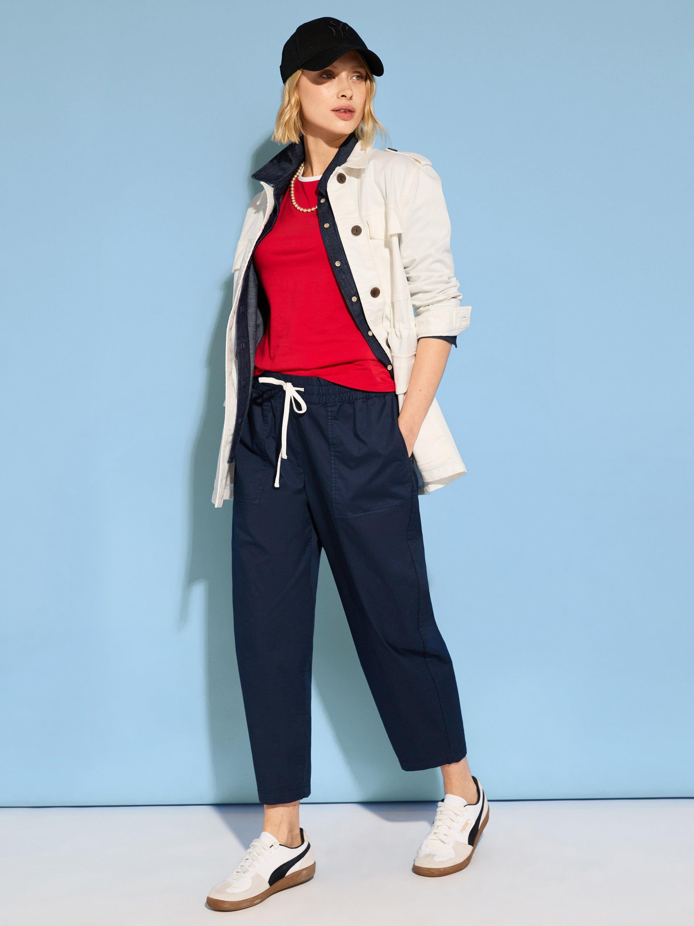Product image 5 of 8, which shows Baukjen Drake Organic Cotton Buttoned Jacket, White, 10