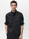 Mango Anton Linen Utility Jacket
