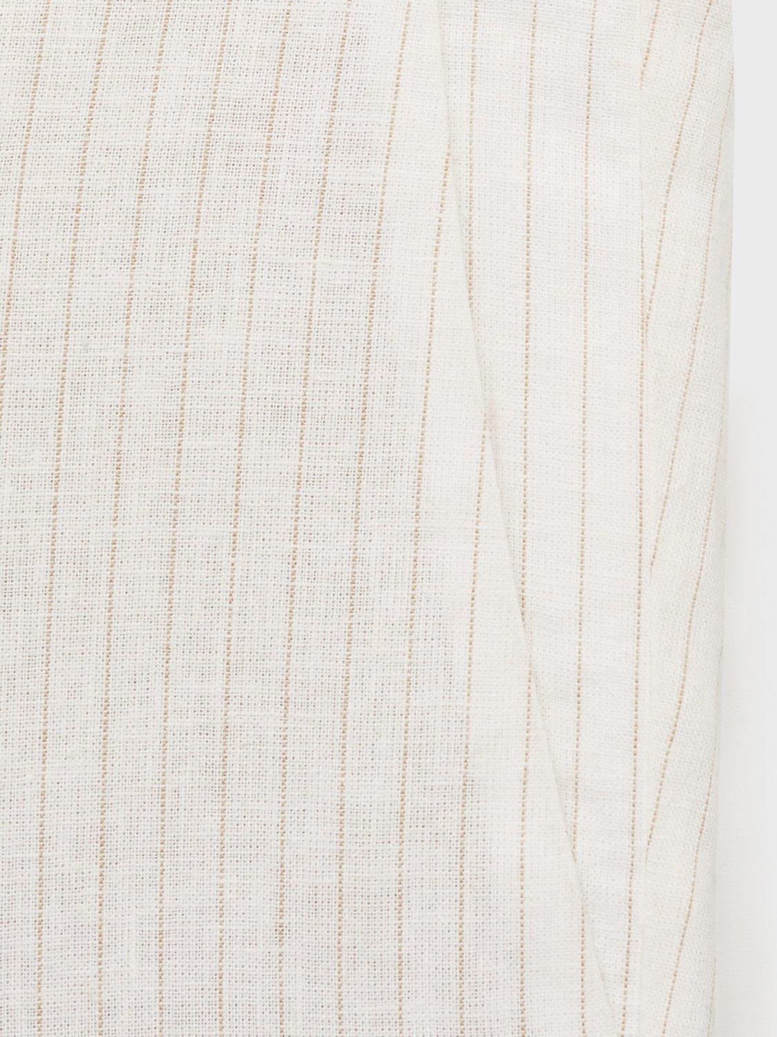 Product image 5 of 7, which shows Mango Mauro Trousers, Cream, 30