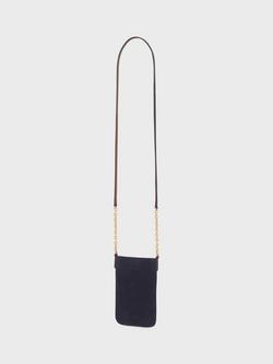 Gerard Darel Charlotte Suede Phone Crossbody Pouch - view 2, Universe
