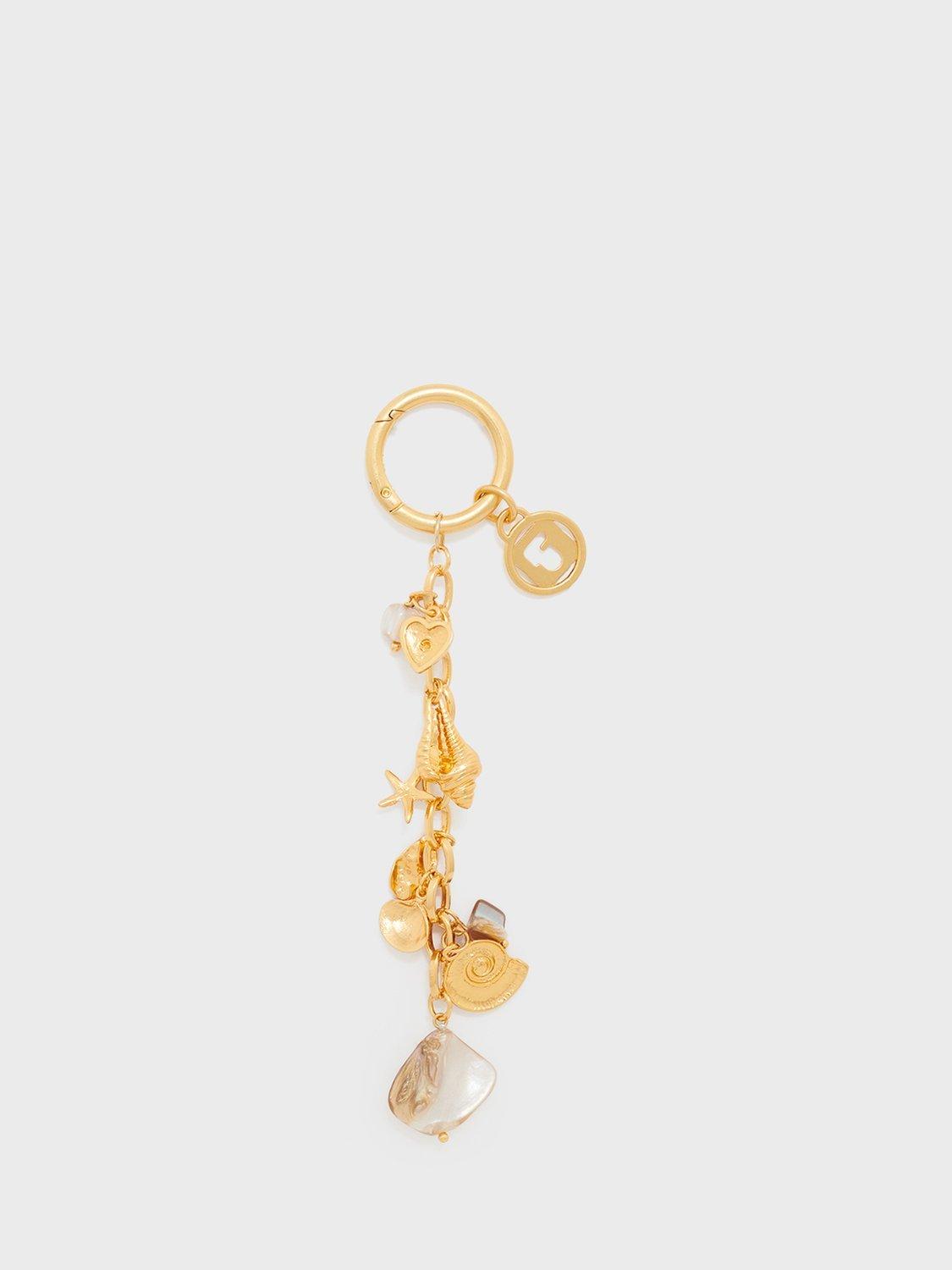 Product image 2 of 3, which shows Gerard Darel Nacre Charm, Gold