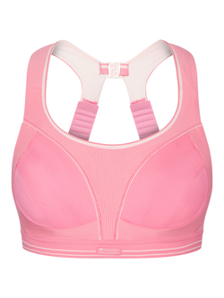 Shock Absorber Ultimate Run Sports Bra - view 2, Laid Back Coral