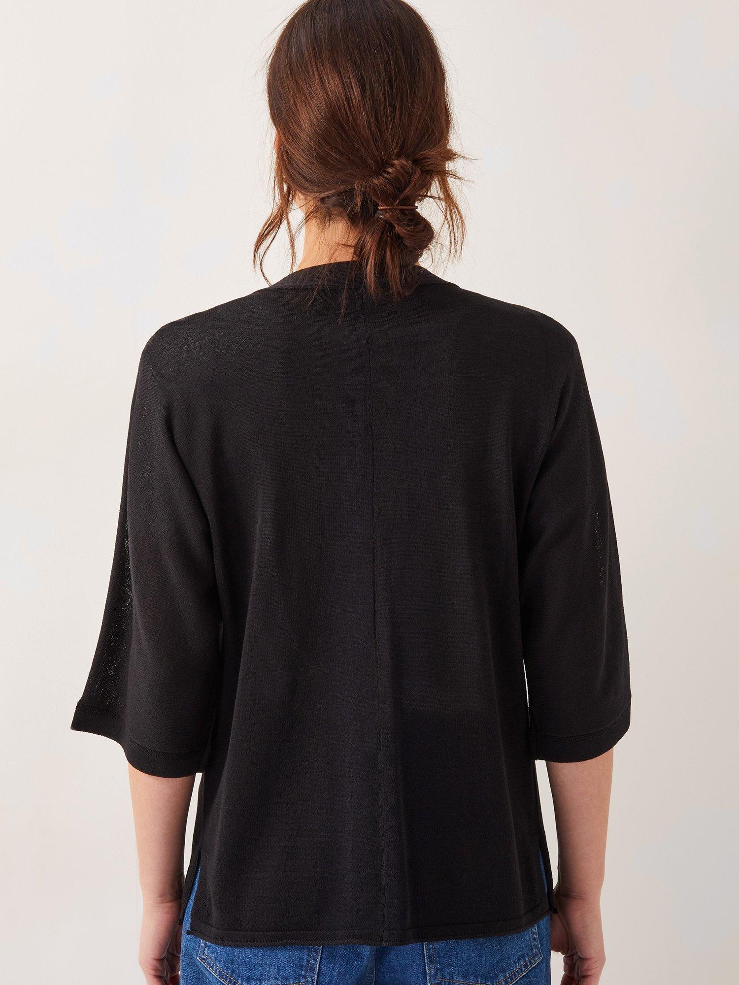 Product image 2 of 5, which shows Monsoon Beth Cardigan, Black, M