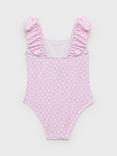 Mango Kids' Bella Floral Swimsuit, Pink